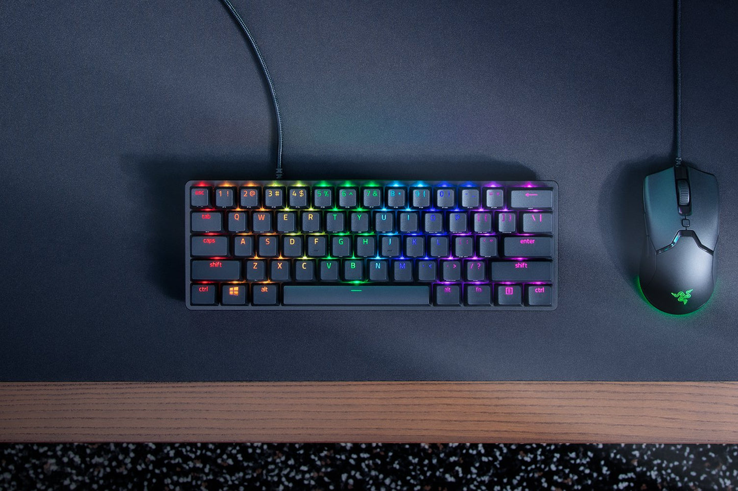 Razer Huntsman Mini - Clicky Optical Switch - US - Mercury (Copy)