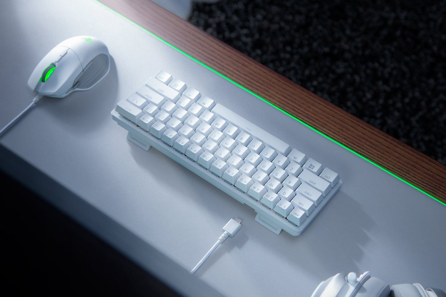 Razer Huntsman Mini - Clicky Optical Switch - US - Mercury