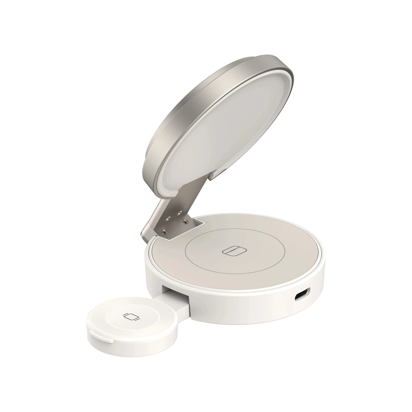 ZIZO PowerVault Fold Pro 3-in-1 15W MagSafe Charging Station with Adjustable Stand