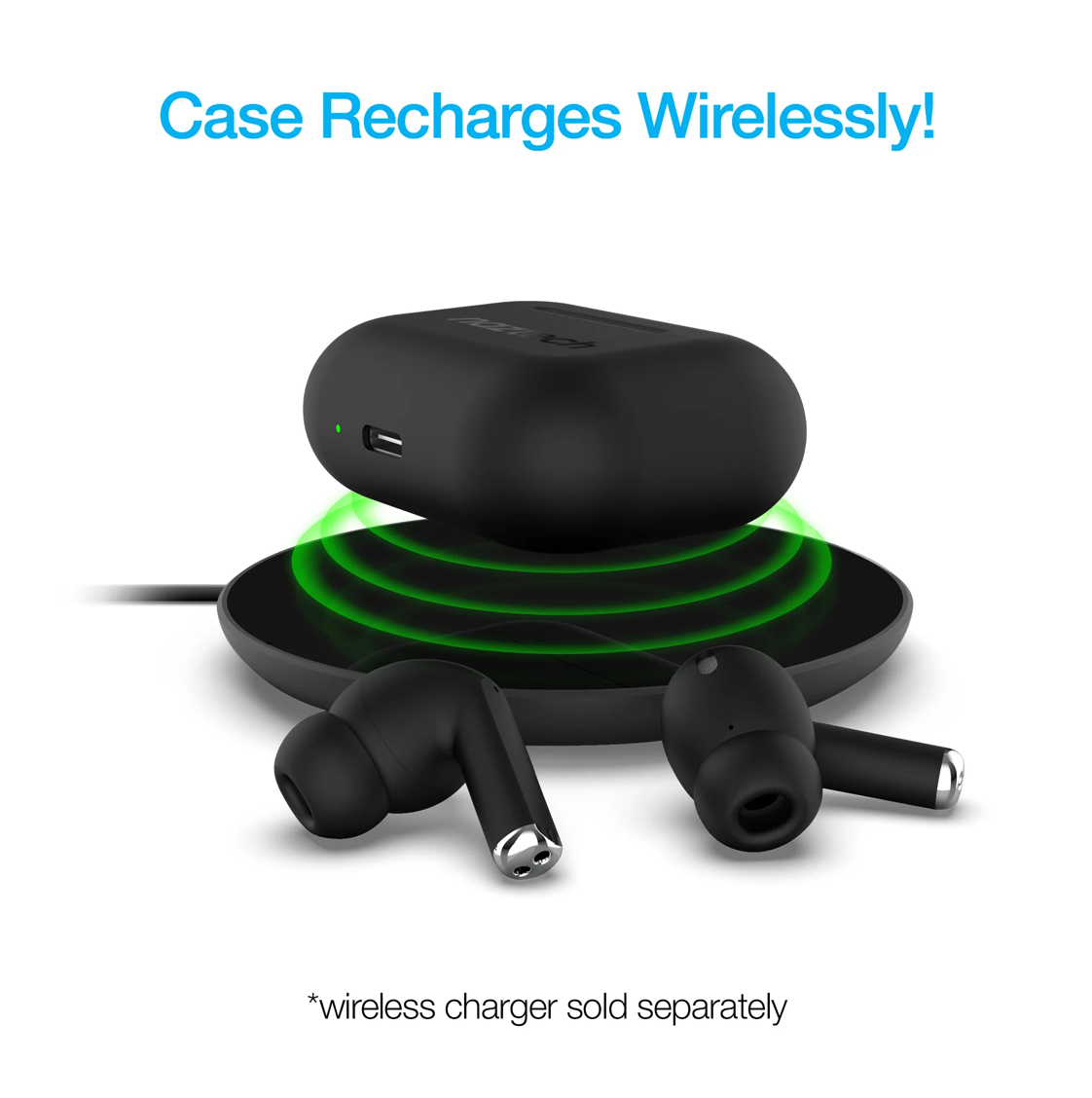 Xpods PRO True Wireless Earbuds with Wireless Charging Case