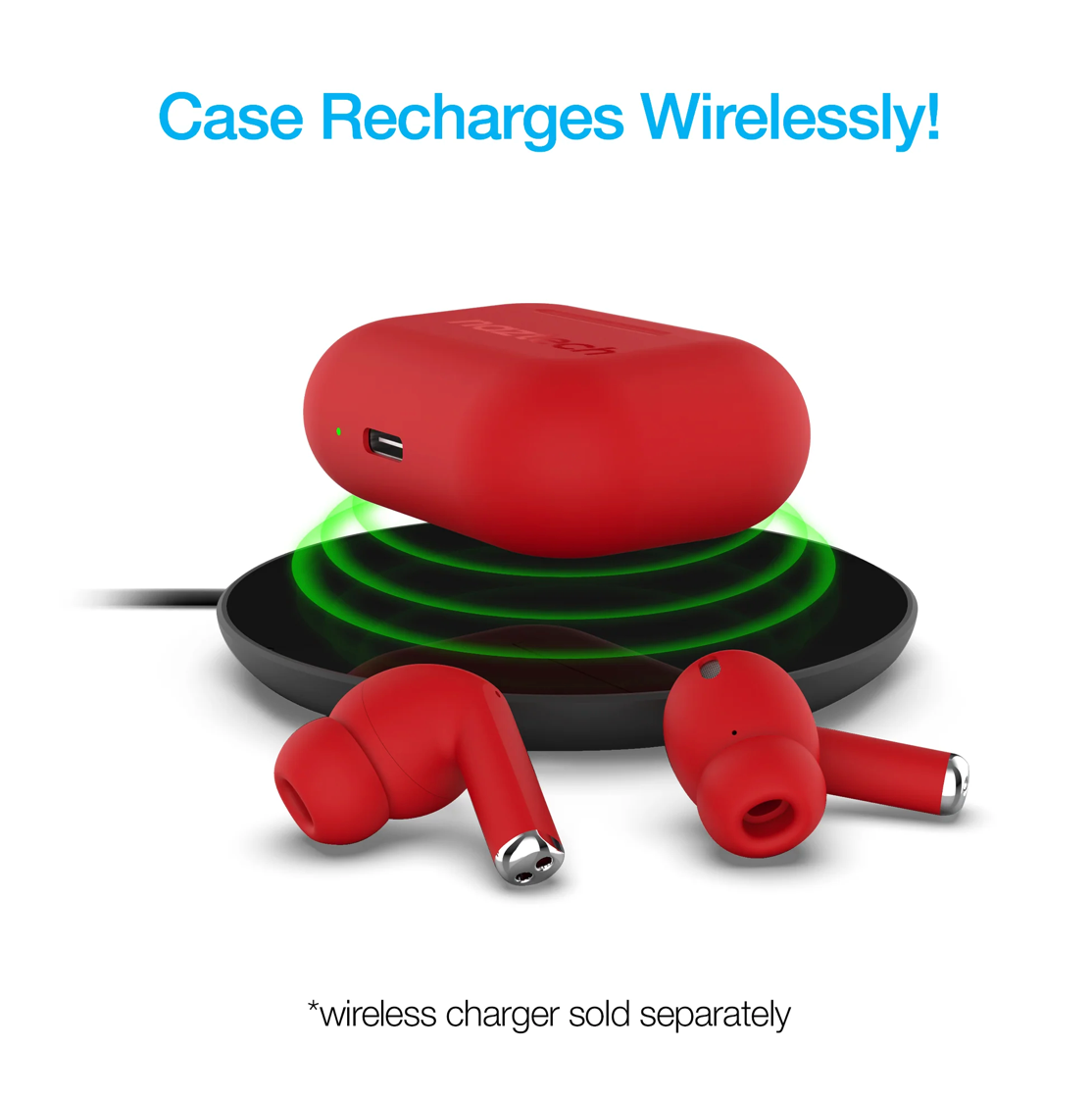 Xpods PRO True Wireless Earbuds with Wireless Charging Case