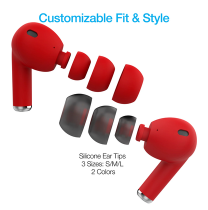 Xpods PRO True Wireless Earbuds with Wireless Charging Case