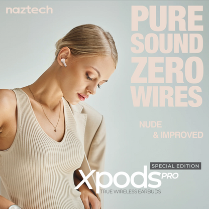 Xpods PRO True Wireless Earbuds with Wireless Charging Case