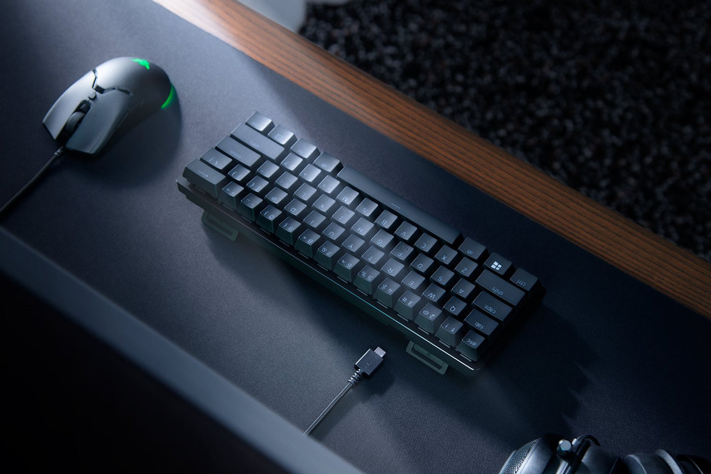 Razer Huntsman Mini - Clicky Optical Switch - US - Mercury (Copy)