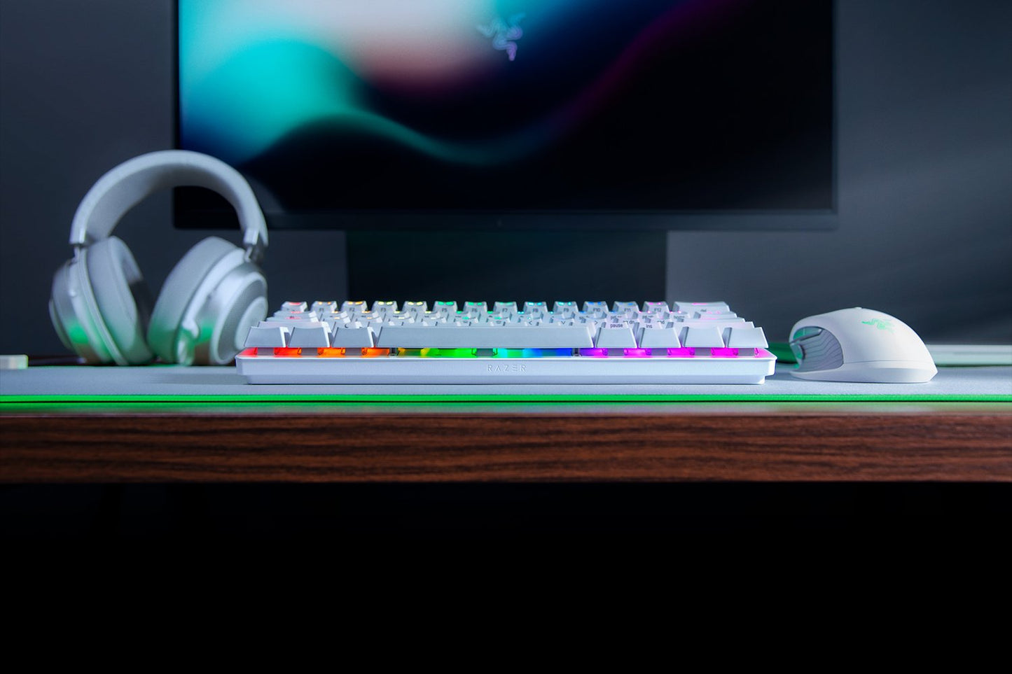 Razer Huntsman Mini - Clicky Optical Switch - US - Mercury