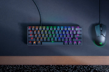 Razer Huntsman Mini - Clicky Optical Switch - US - Mercury (Copy)