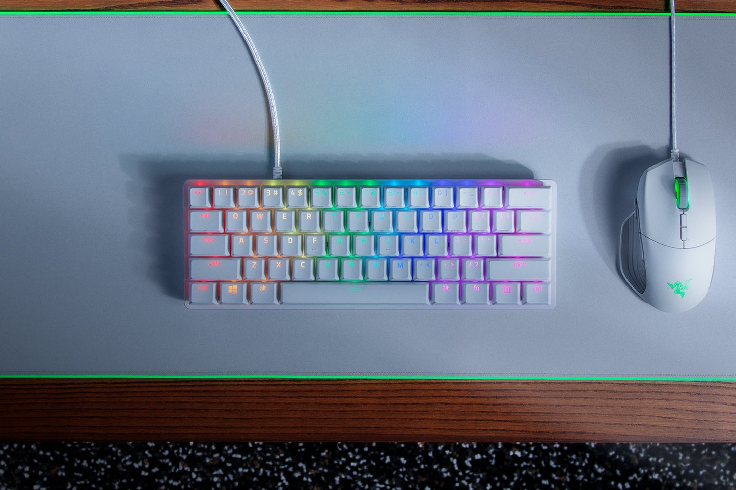 Razer Huntsman Mini - Clicky Optical Switch - US - Mercury