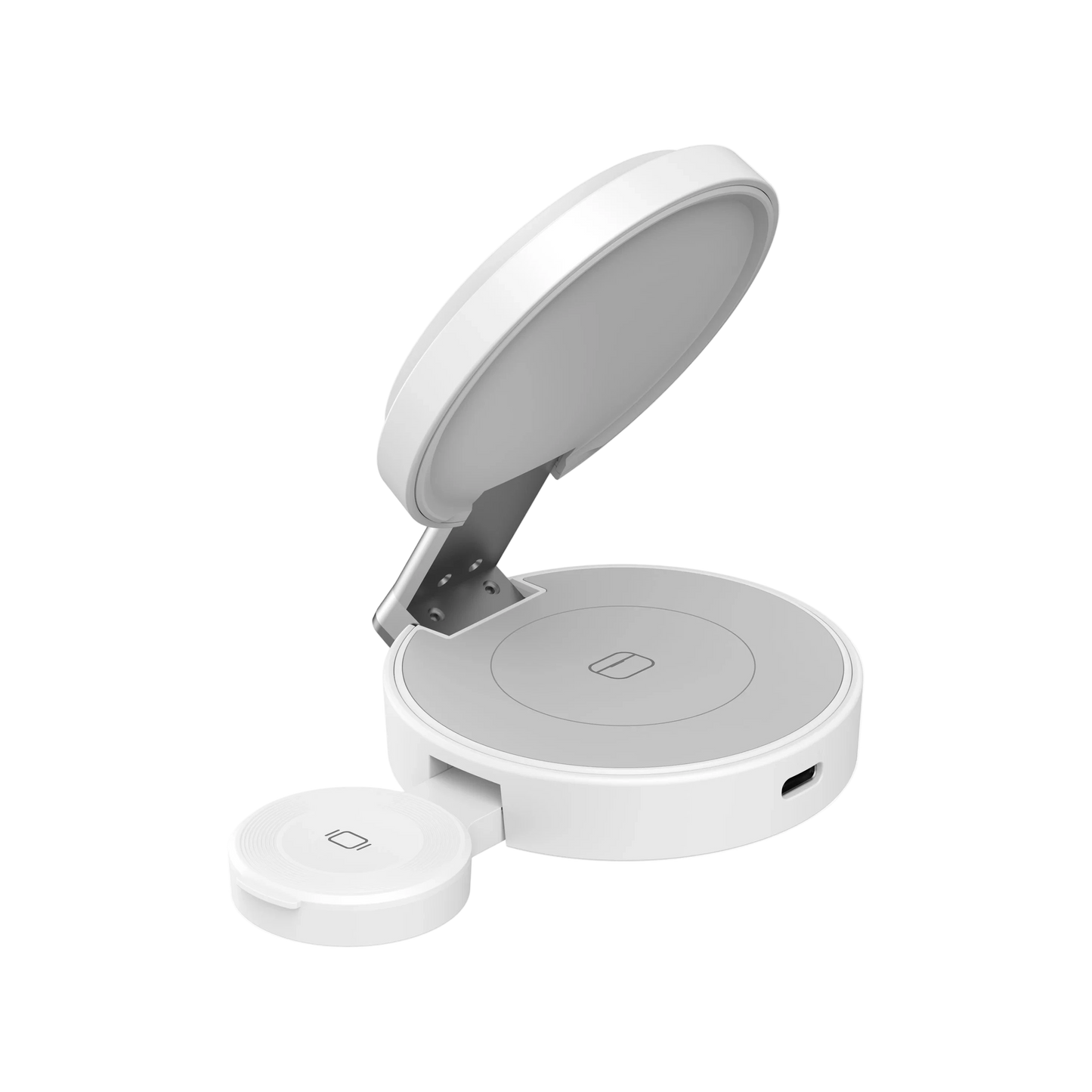 ZIZO PowerVault Fold Pro 3-in-1 15W MagSafe Charging Station with Adjustable Stand